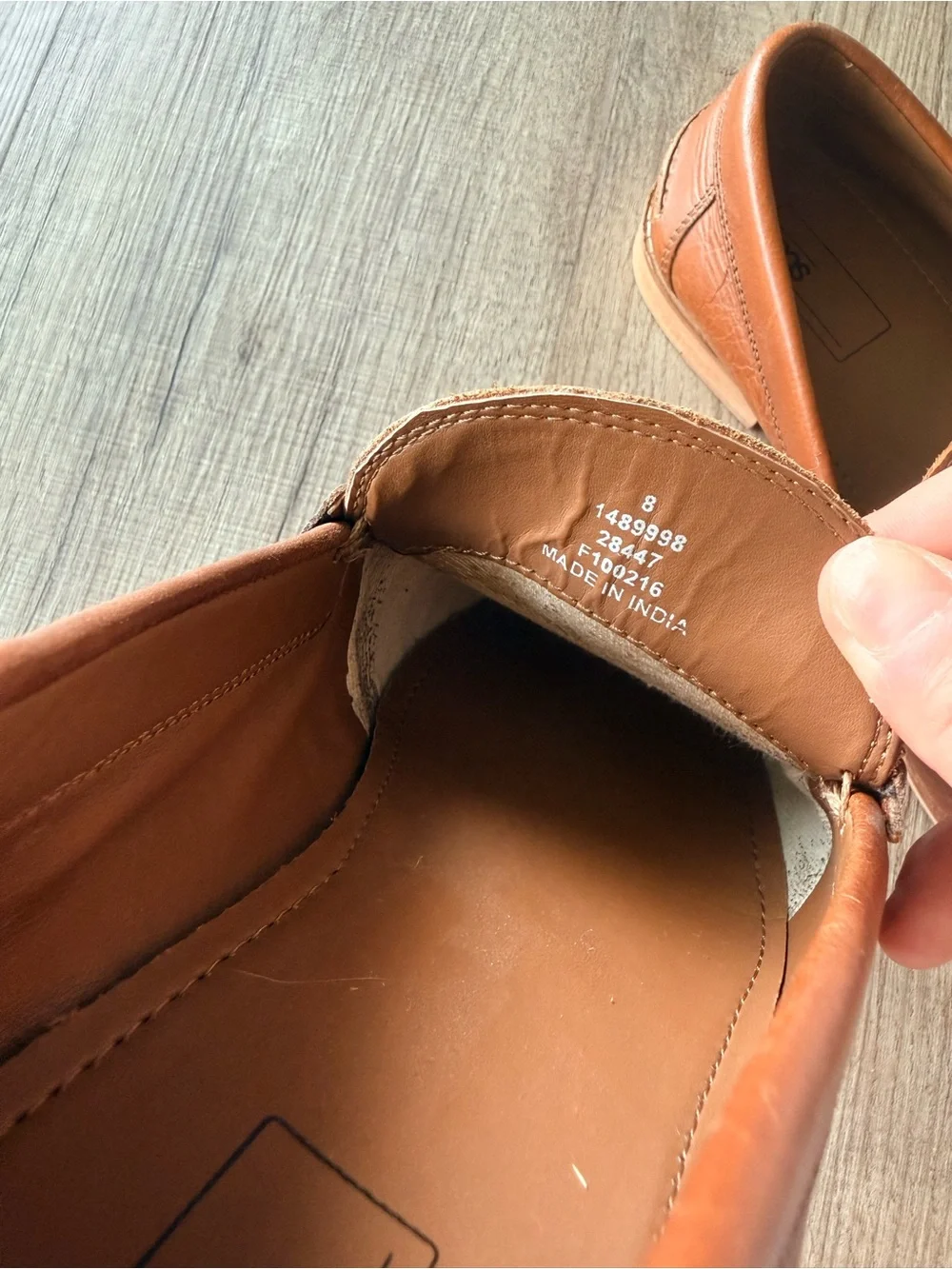ASOS Men's Brown Leather Tassel Loafers